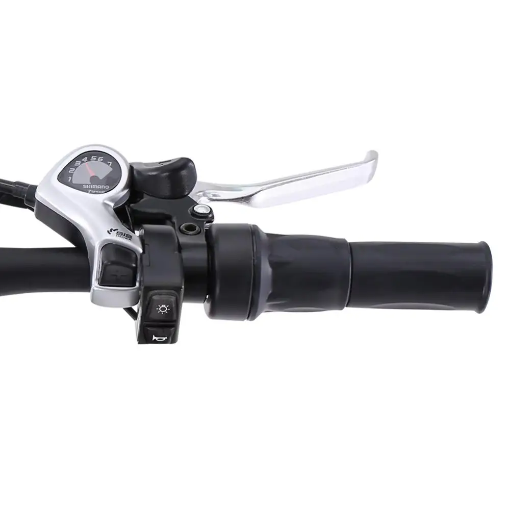 

GUNAI 20 Inch Electric Snow Bike 500W 48V 12.8AH Lithium Battery Folding Mountain Bike with Rear Seat and Disc Brake