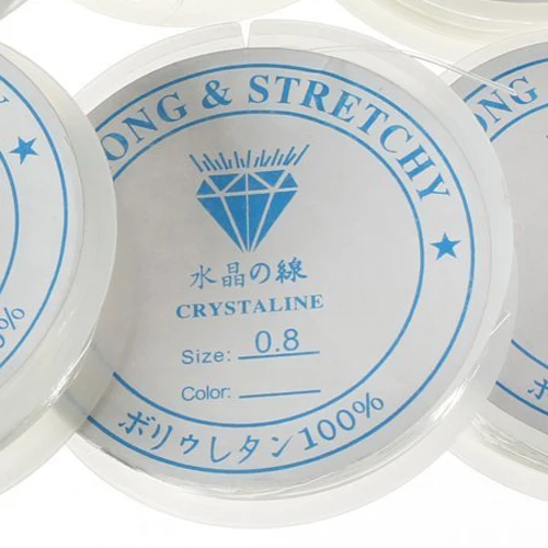 7 метров катушка кристально чистый сильный и эластичный бисер нить шнур