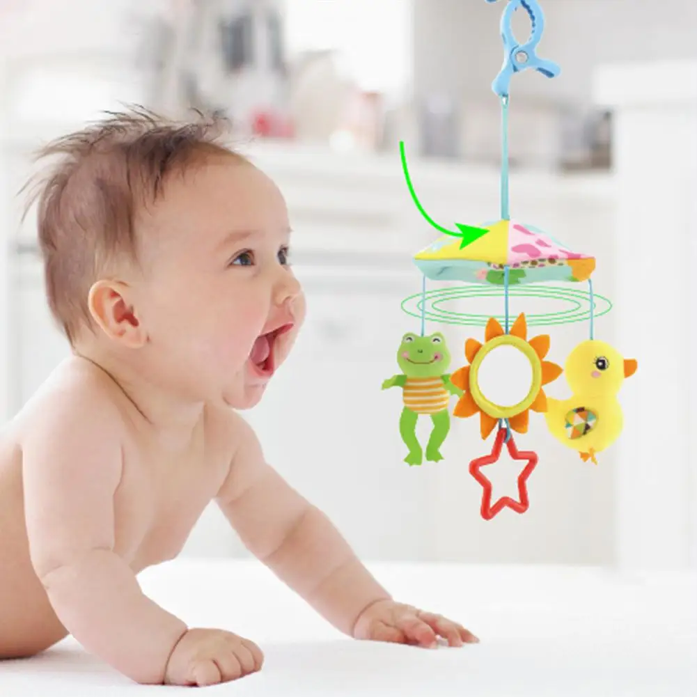 Baby Toys Mobile Stroller Plush Dolls Toy Bed Wind Rattles Crib Hanging Bells for Newbrons | Игрушки и хобби