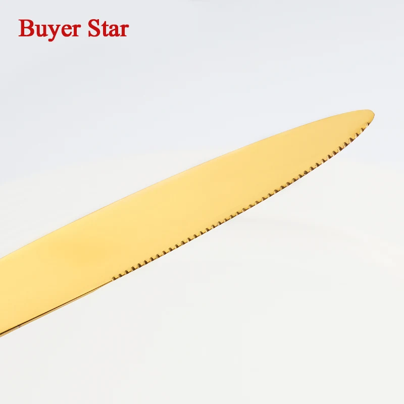 4 шт./компл. KAYA Golden top guality 18/8(304) черный нож для стейка из нержавеющей стали вилка