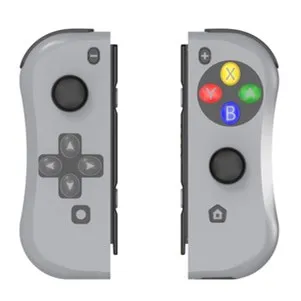 Bluetooth беспроводной Pro пульт дистанционного управления геймпад джойстики Joy-con(L/R) для Nintendo Switch NS игровая консоль с кабелем - Цвет: Dark Grey