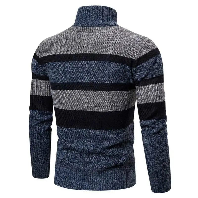 

Unisersal Fashion Men'ss Casual Sweater Stripe Knitted Tops Pullover Jumper Winter Cardigan Knitwear