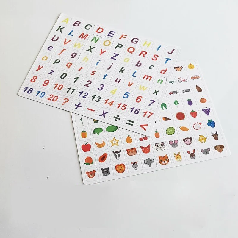 

Magnet 26 Alphabet Intelligence Toy Children Magnetic Fridge Sticker Record Classroom Teaching Whiteboard Gadget Kids Gift