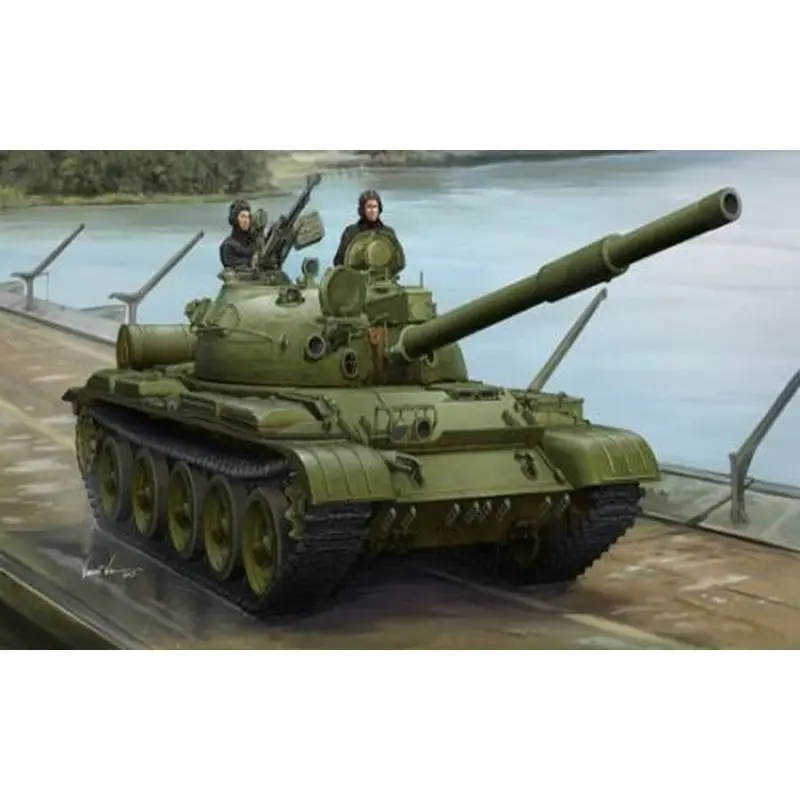 Trumpeter 01552 1/35 Российский Т-62 Мод.1975 (Мод.1972+КТД2) - Комплект масштабной модели