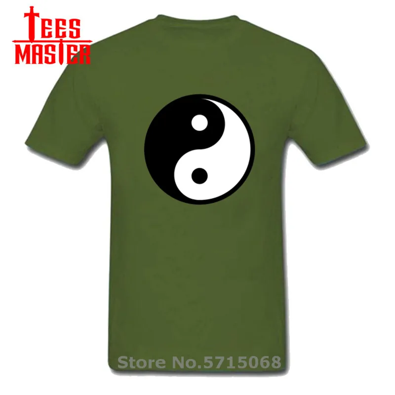 Китайский кунг фу Тай Чи Инь Ян футболка мальчик Harajuku XS 5XL размера плюс мир
