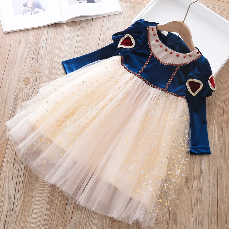 Платье для девочек весна 2019 клетчатое хлопковое платье принцессы + жилет одежда