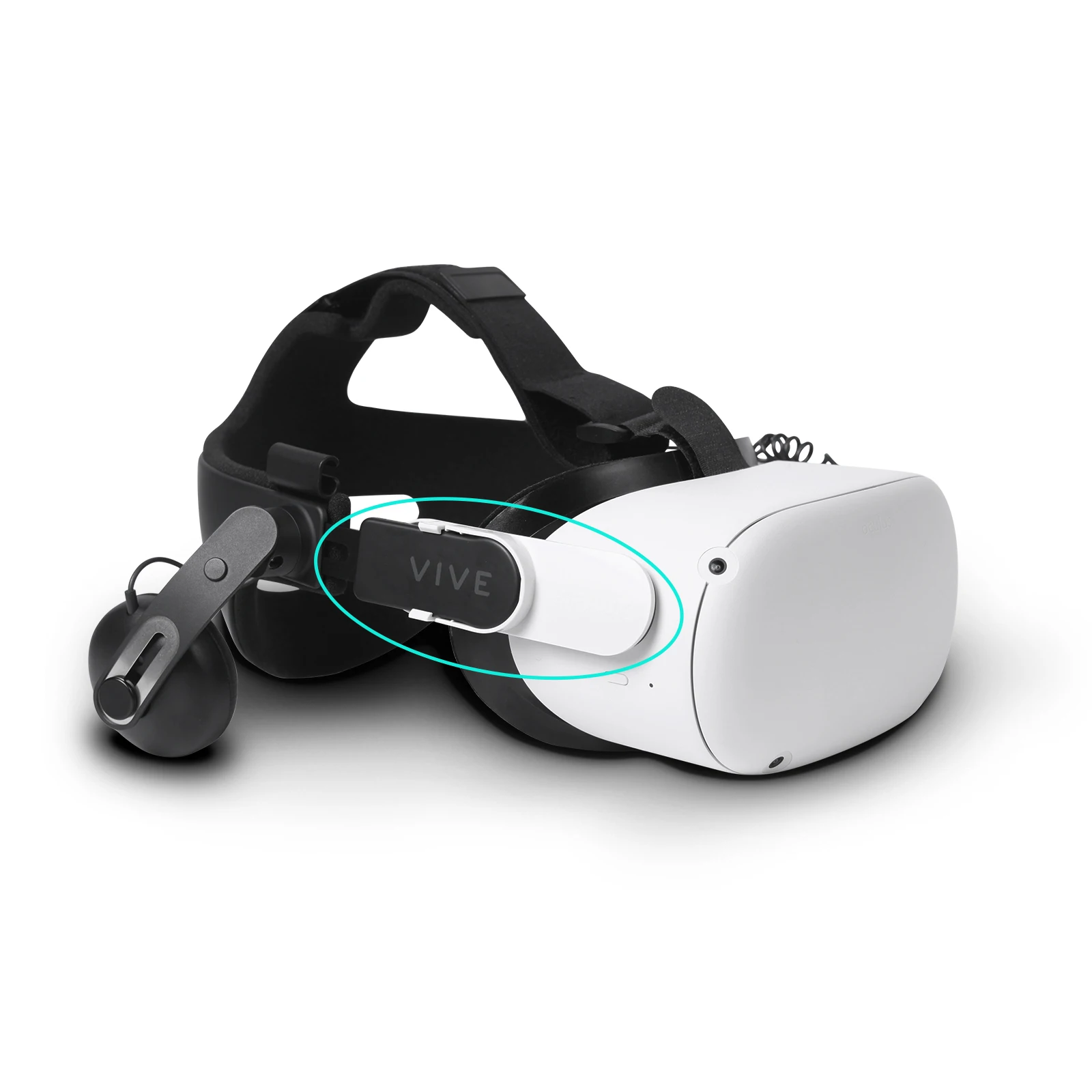 Комплект умных аудиоадаптеров Oculus Quest 2 разъем для головной повязки HTC VIVE адаптер
