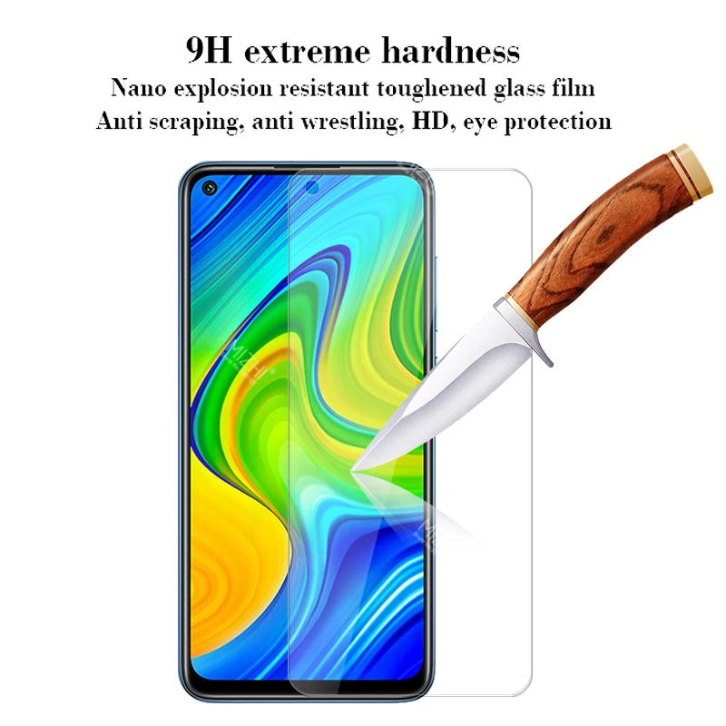 Закаленное стекло для xiaomi 3 шт. защитная пленка экрана redmi note 9 s 8t 7 8 pro max 8a |