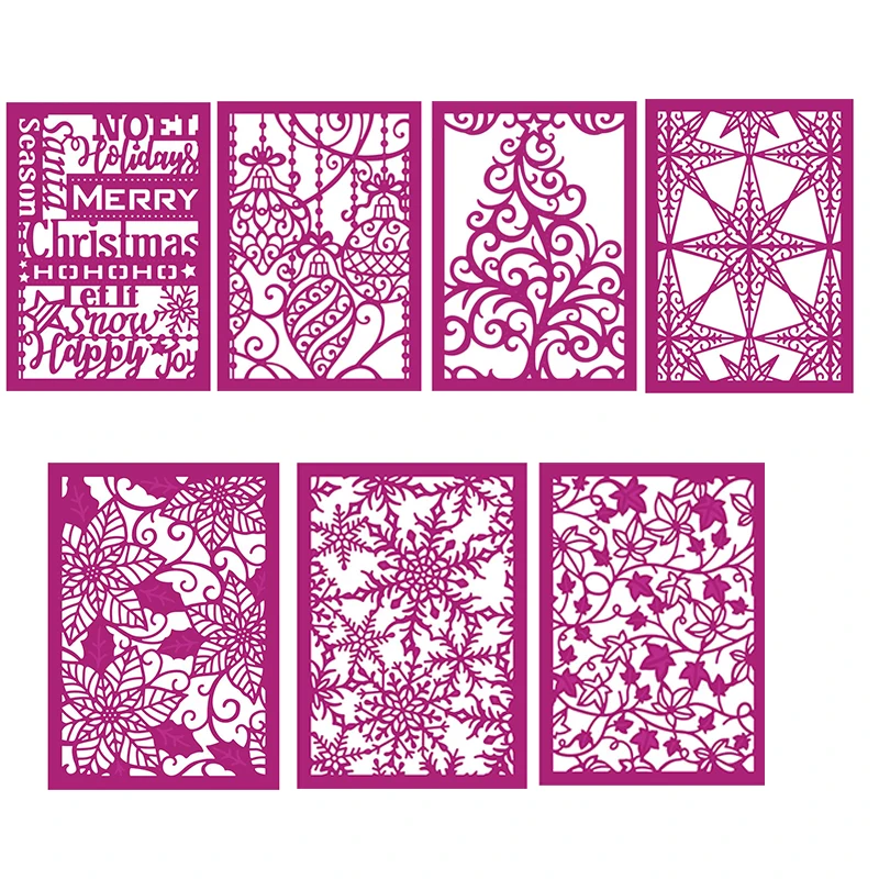 Создать обложки карты металла резки штампы Новый 2019 трафареты для DIY бумажные