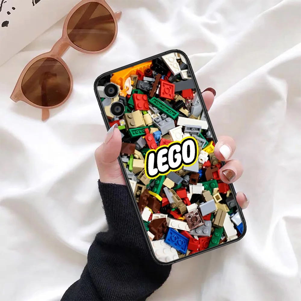 

Game LegoS blocks Phone Case For Huawei Honor 6A 7A 7C 8 8A 8X 9 9X 10 10i 20 Lite Pro Play black Shell 3D Bumper Fashion Funda