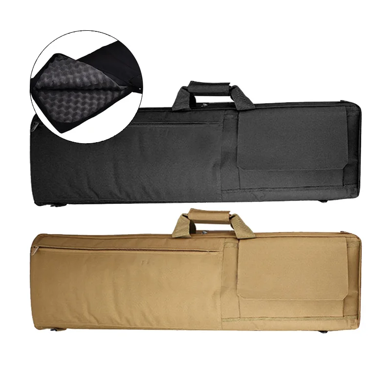 

Tactical Rifle Case Eggs Cotton Lining Anti-vibration 36inch Hunting Accessories Bag 600D Nylon Outdoor Pack for Fishing Camping