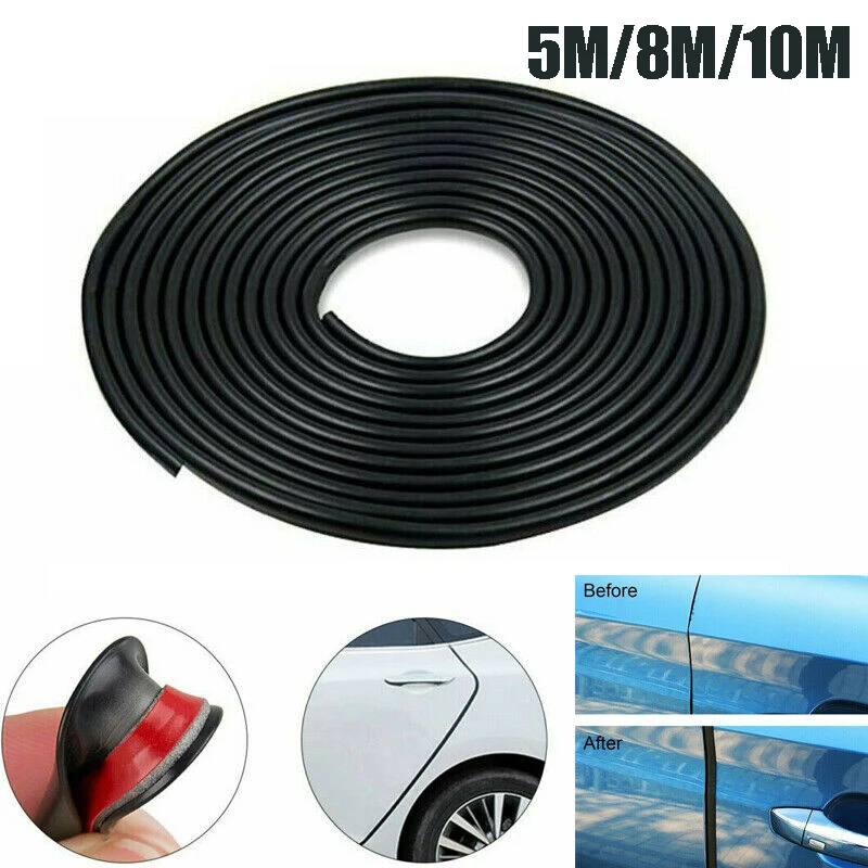 

U Shape Rubber Seal Car Door Edge Guard Molding Trim Protectors Strip
