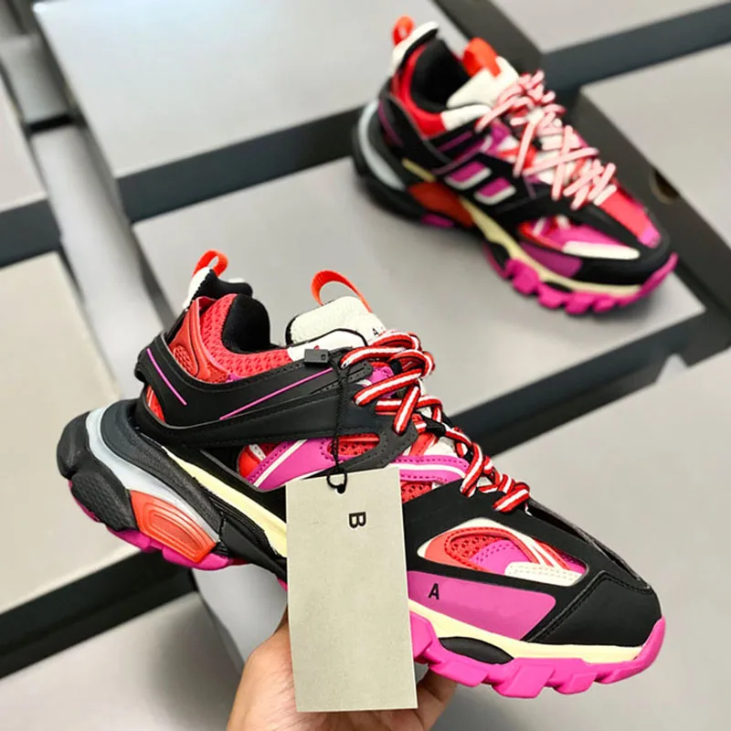 

Ollymurs Women's Spring Autumn Track 3.0 Thick Sole Sports Leisure Shoes Thick Bottom Ventilation Men Couples Leisure Shoes