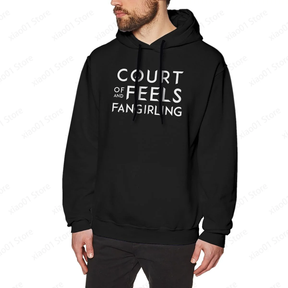 

A Court Of Feels And Fangirling - ACOWAR - ACOMAF Hoodie Sweatshirts Fashion Graphics Harajuku Streetwear Hoodies
