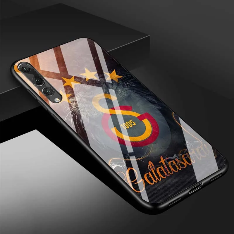 Турция Galatasaray wolf закаленное стекло чехол для телефона huawei P20 P30 lite P20 P30 PRO MATE 20 lite 20 PRO Honor 10
