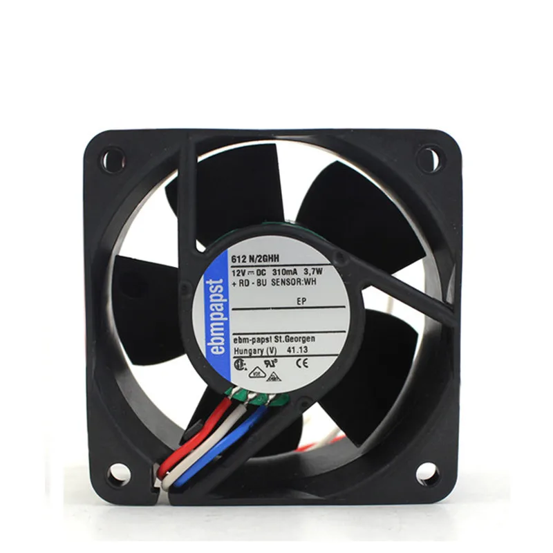 

612N/2GHH 6025 12V 0.31A axial flow fan cooling fan 6months Warranty