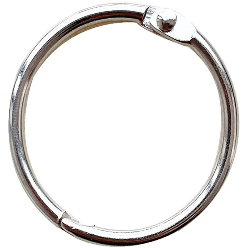 200 шт 25 мм кольцо связующего листа кольца для ключей книга связующее