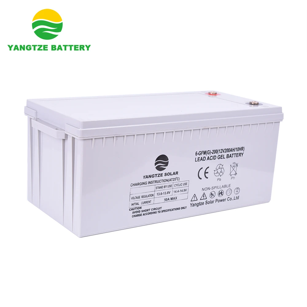 

Gel/AGM Solar System Usage 12v 200ah acid battery rechargeable batteries 100AH 150AH