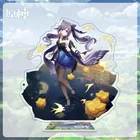 Фигурки героев мультфильма Keqing роскошные, аниме искусственная игрушка, украшение для влюбленных, подарок на день рождения