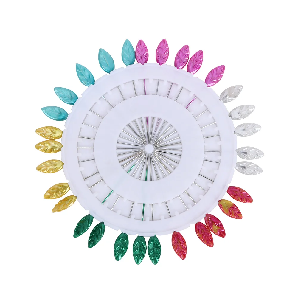 30 шт. разноцветные булавки с прямой головкой Свадебный корсаж для шитья