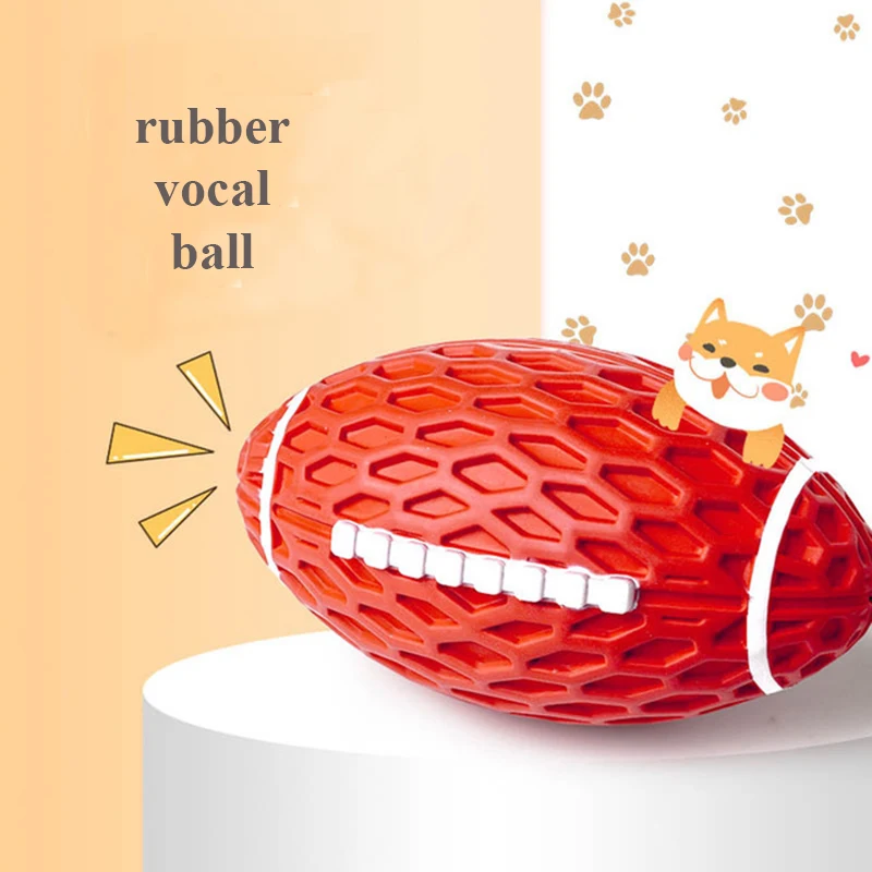 

Pet Chew Toys Interactive Rubber Balls Pet Tooth Cleaning Ball Toy For Dogs Kittens Durable Pet Dog Cat Bite Ball Pet Supplies