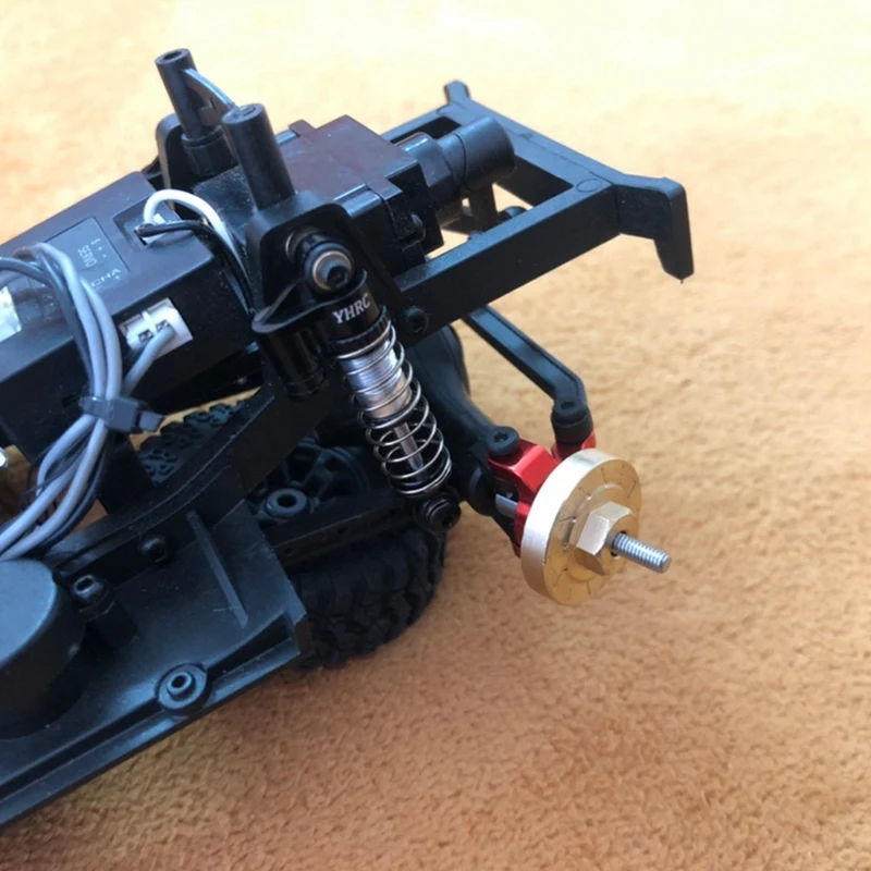 

For XIAOMI JIMNY XMYKC01CM 1/16 RC Car Upgrade Parts Metal Front Steering Knuckle Cup with Bearing Accessories