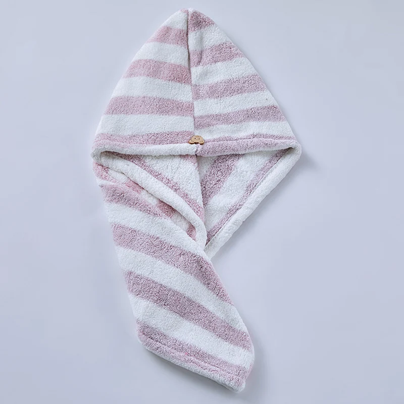 GIANTEX женские полотенца для ванной комнаты из микрофибры полотенце для волос банное полотенце банно s для взрослых полотенце махровое полотенце банное toallas servitte de bain recznik handdoeken - Цвет: Purple Stripe