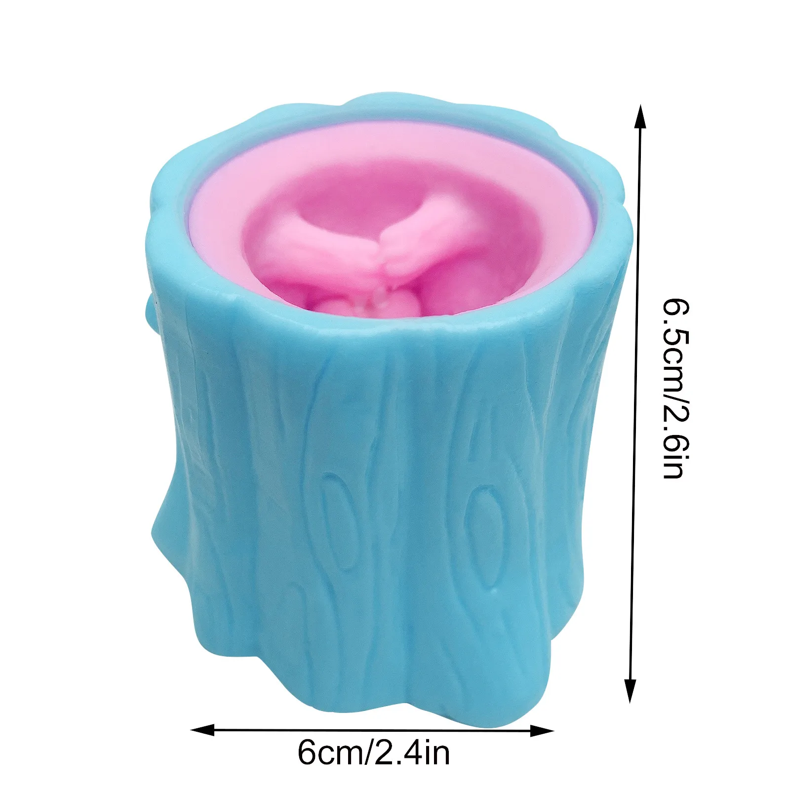 

Decompression Squirrel-Pinch-Stress Office Home Penholder Cup New Strange Toys