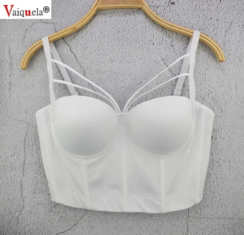 

Mesh Push Up Bralet Women's Corset Bustier Bra Night Club Party Cropped Top Vest Plus Size Crop tops women 2021