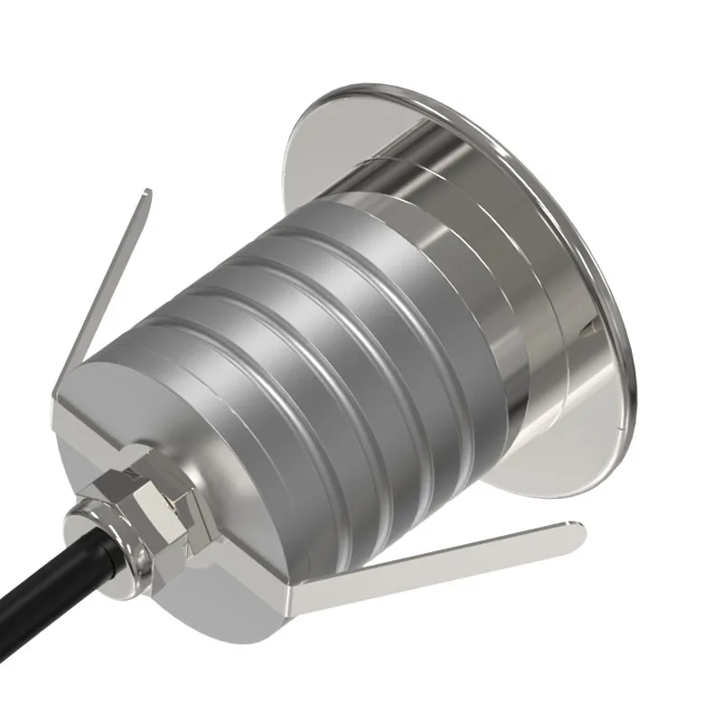 Растовый светильник IP67 1 Вт 3W CREE 12V 24V dc мини светодиодный прожектор Наружная спа-ванна похоронены точечное освещение