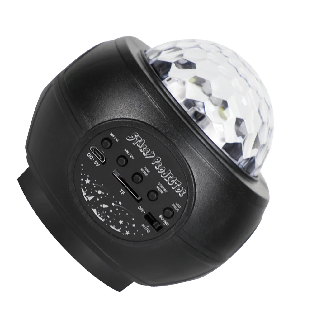 

Projector Lamp LED Projection Light Bedroom Night Light Voice Sensor Light Water Wave Pattern Stage Light