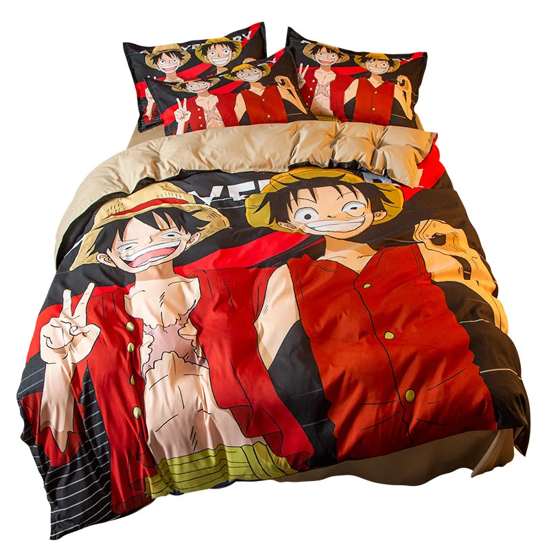 

Bedding Set Housse De Couette Camas Bed Jogo De Cama Ropa De Cama Conjunto Anime Cartoon Game Couettes moet chandon
