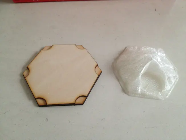 Рельсовая база детали для настольной игры 3D шестиугольный модуль Катан-Айленда