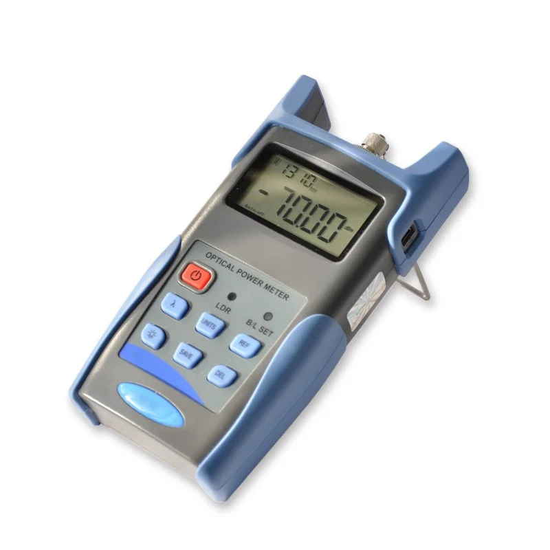 

High quality handheld fiber optic power meter For FTTH solution 3216 FC SC ST interchangeable 2.5mm universal