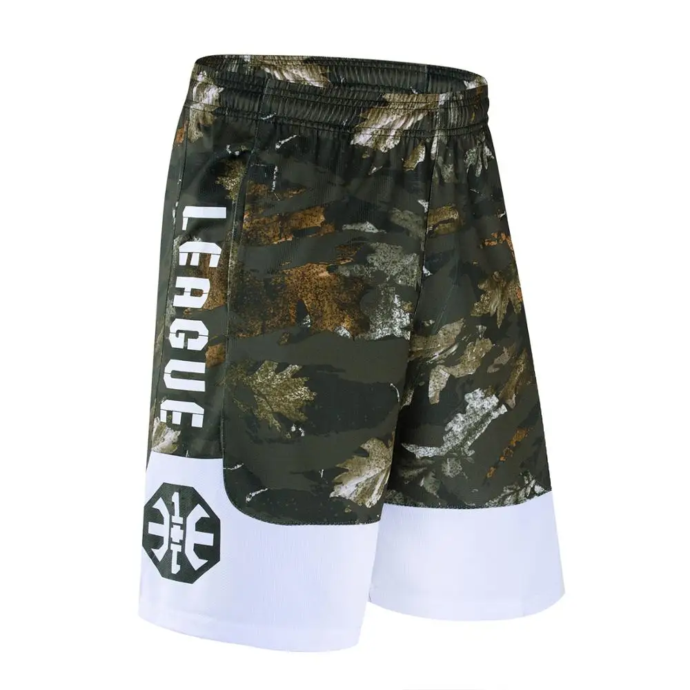 Спортивные мужские короткие баскетбольные трикотажные шорты длиной до колена с