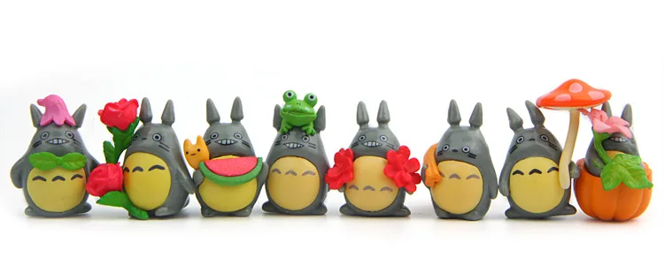 16 шт. фигурки листьев лотоса из аниме Тоторо|Статуэтки и миниатюры| |