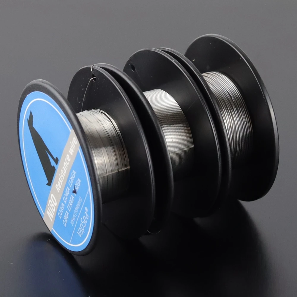 30 футов A1 Kanthal Ni80 SS316L Supefine резисторы нагревательный провод 10 метров DIY распылитель