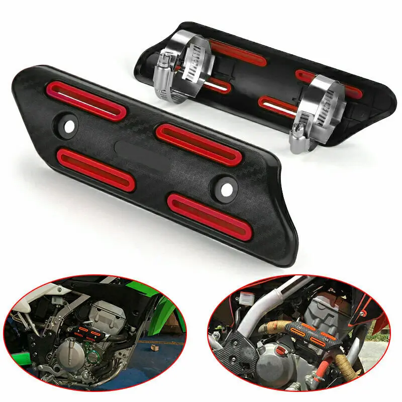 

Guard Exhaust Cover Heat Exhaust Heat Shield Cover Exhaust Muffler Style Part