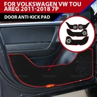 Противоударная наклейка на дверь автомобиля, защитный коврик для Volkswagen VW Touareg 2011-2018 7P