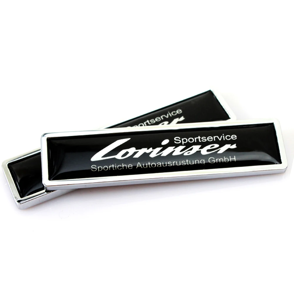 Автомобильный Стайлинг авто наклейка эмблема значок для логотипа Lorinser Mercedes Benz E C