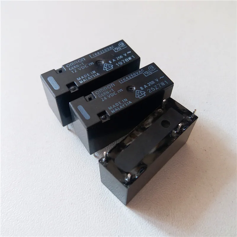 4 шт. Omron Реле G6RN-1-5VDC G6RN-1-12VDC G6RN-1-24VDC 250V 8A реле 5 pin реле 5В/12В/24VDC реле
