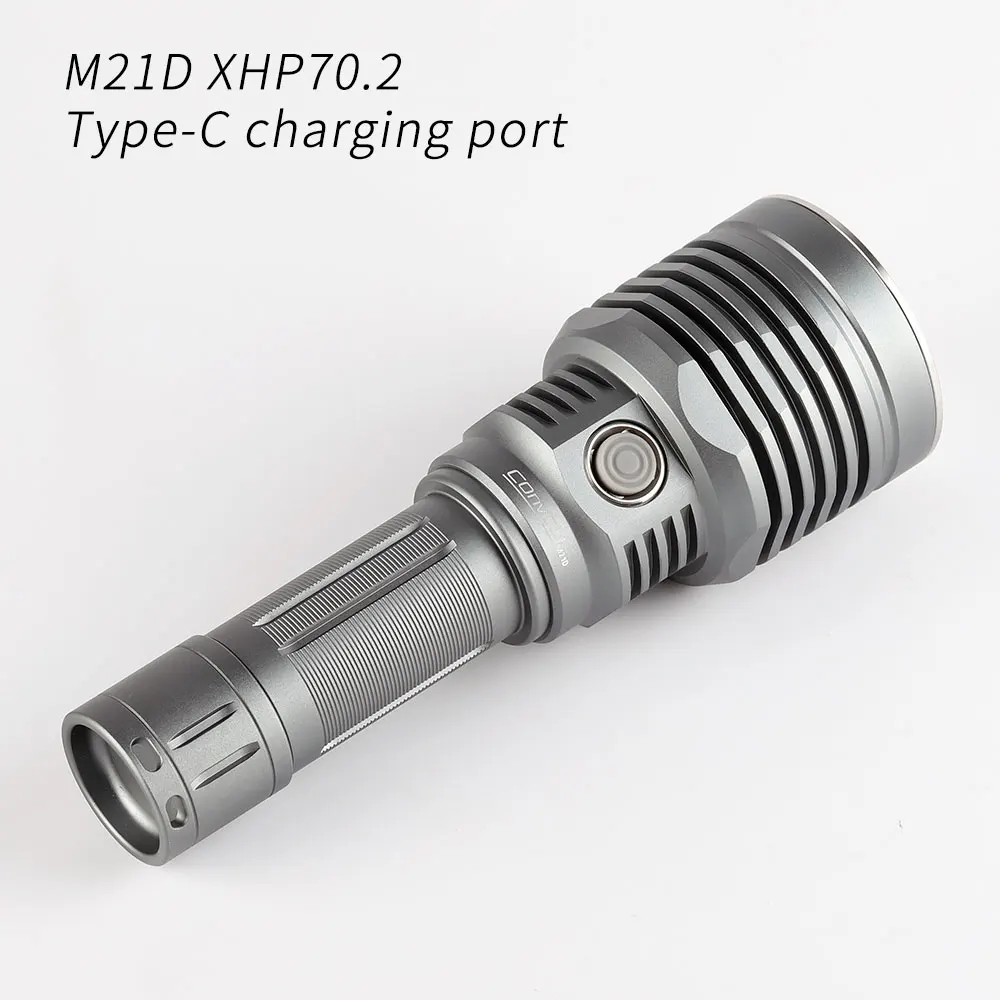 Фонарик Convoy M21D XHP70.2 ramping зарядный порт Type C|Фонарики и осветительные приборы| |