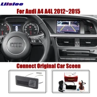 car dynamic trajectory parking rear view camera for audi a4a4l 2012 2013 2014 2015 original screen upgrade reverse image cam