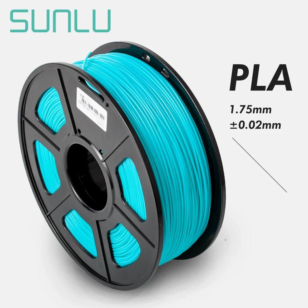 

SUNLU 1.75mm 3D PLA Filament For 3D Printer Noctilucent Color Children Scibble Material 1KG Materials PLA Filament