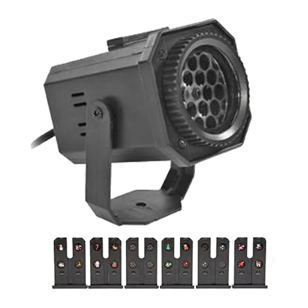 

LED Card Projector Light Christmas Lights Rotatable Outdoor Landscape Spotlight For Wedding Theme Party Garden Home Decor