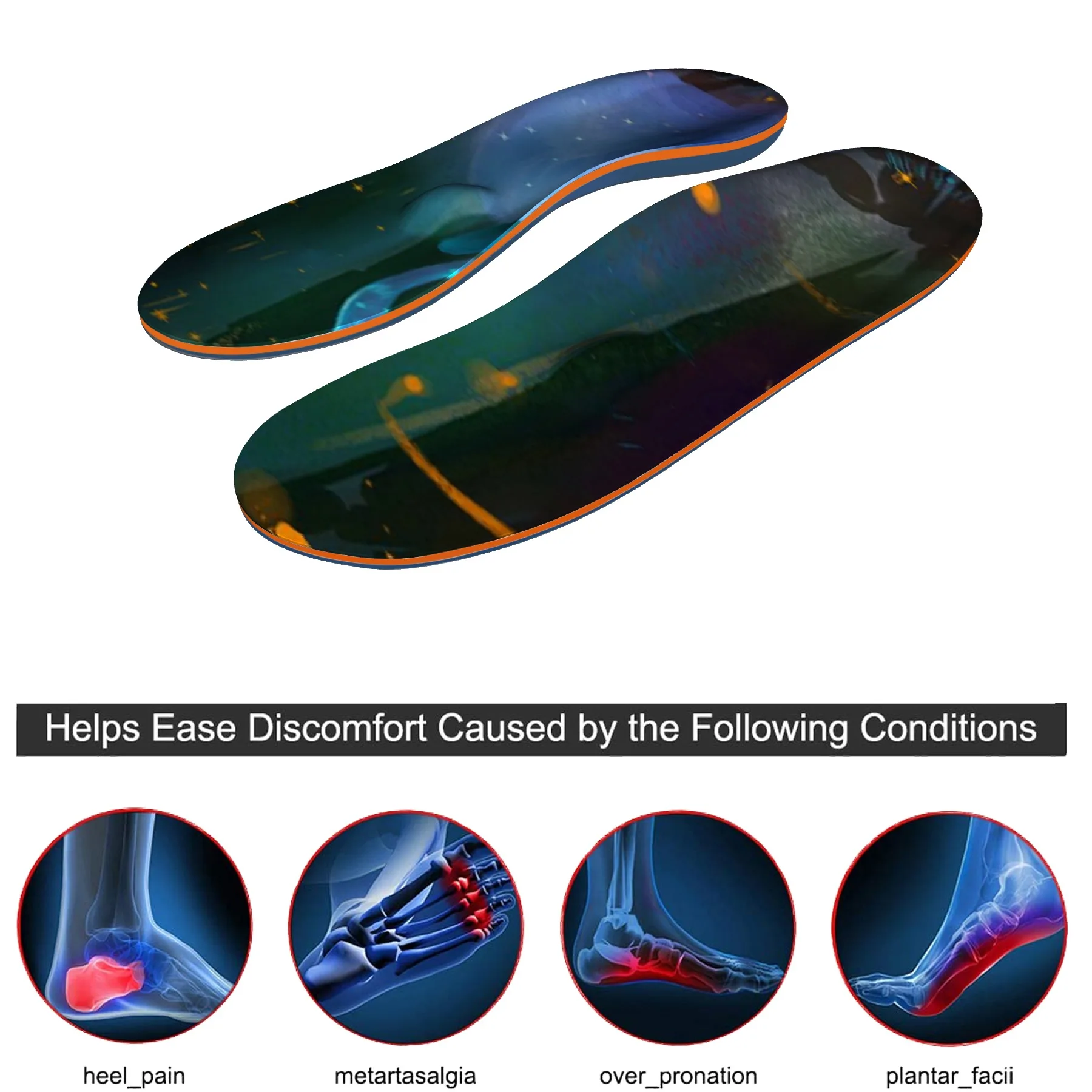 High arch support, orthopedic insoles, plantar fasciitis, foot sports, running insoles