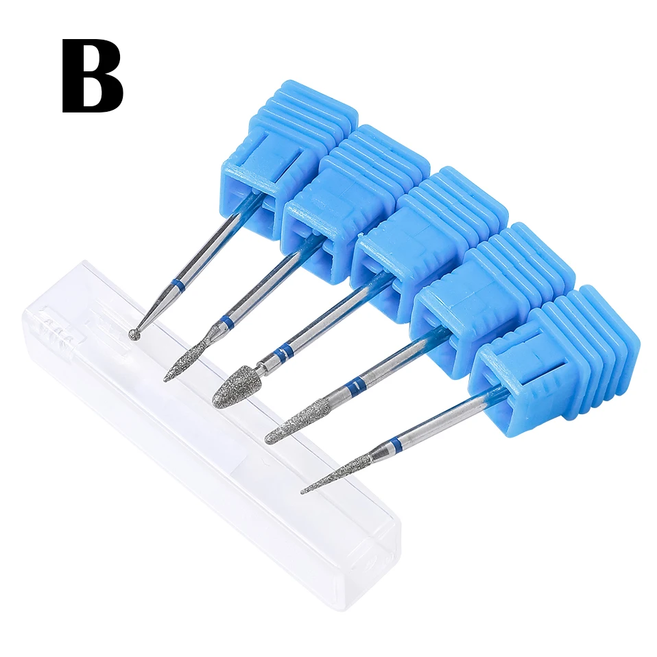 Алмазное вольфрамовое стальное сверло для ногтей 2 35 мм наконечника