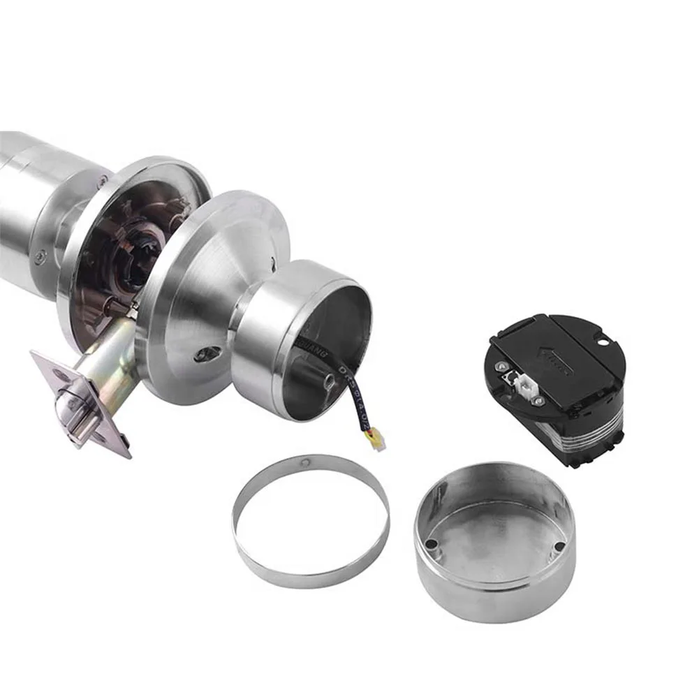 

Ball Shape Easy Install Handle Style Security Password Digital Door Lock Safe With Keyboard Keyless Entry Hardware Combination