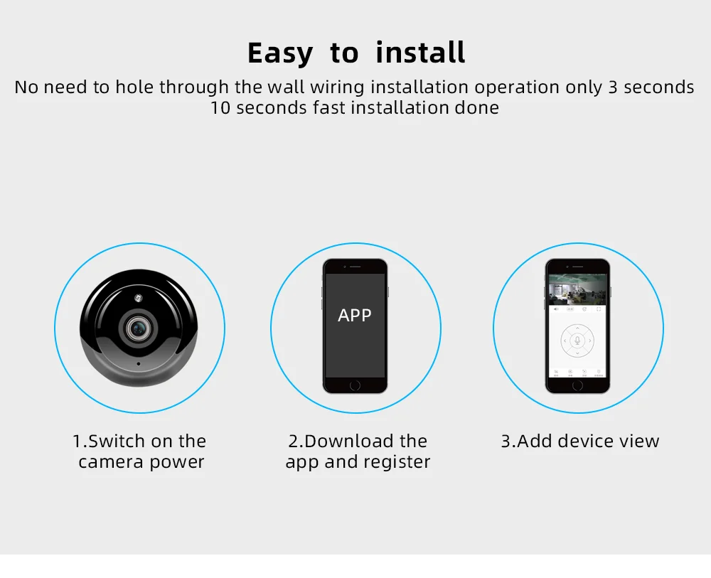 HD 1080P WiFi мини-камера P2P беспроводная IP CCTV камера наблюдения ИК ночного видения детектор движения детский монитор Удаленный просмотр скрытый TF