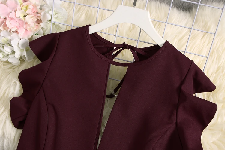 ALPHALMODA летние женские сексуальные комбинезоны с глубоким v-образным вырезом, однотонные прямые длинные штаны, женские вечерние комбинезон, комплект одежды
